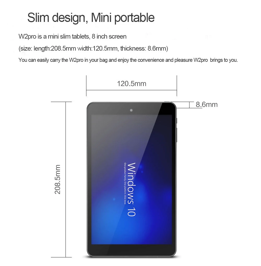 Оригинальные Pipo W2PRO планшеты ПК 8 дюймов Full HD ips экран Windows 10 Intel Cherry Trail Z8350 quad core 2 Гб+ 32 Гб Dual Cam планшеты