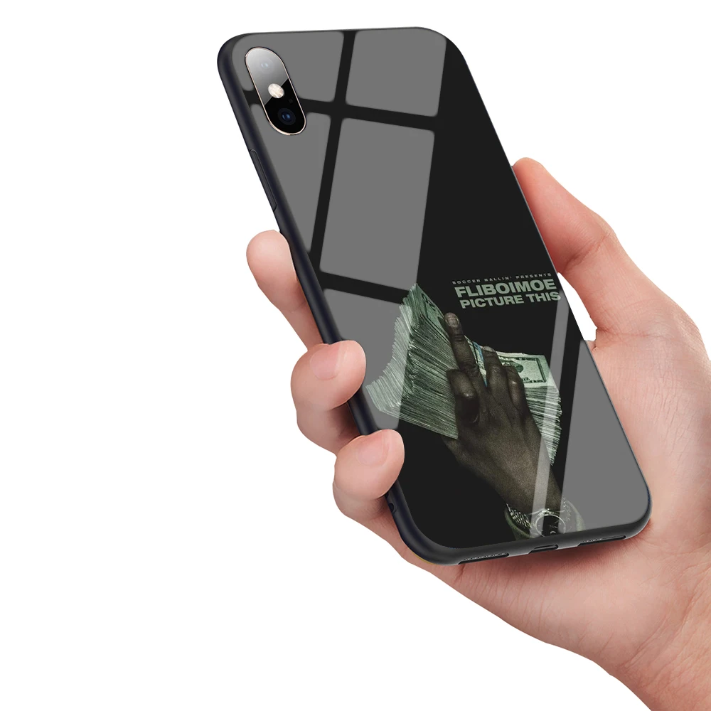 Чехол Lavaza OMB Peezy j cole из закаленного стекла ТПУ для iPhone 6 6S 7 8 Plus 5 5S SE XR X XS 11 Pro MAX чехол