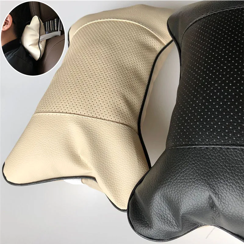 

2pcs Car neck pillows universal headrest case for Buick Regal Lacrosse Excelle GL8 ENCORE Enclave Envision Park Avenue Royaum