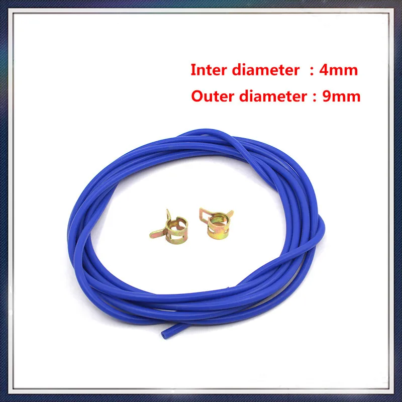 CNSPEED новый силиконовый вакуумный шланг/трубка силиконовая труба ID:4 мм Диаметр: 9