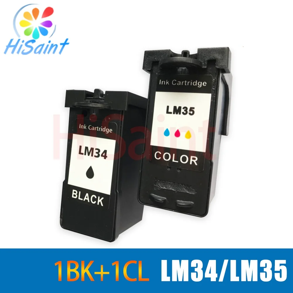 Hisaint совместимый чернильный картридж для Lexmark LM34 35 18C0034 X5470 X7170 X7350 X8350 Z812 принтер