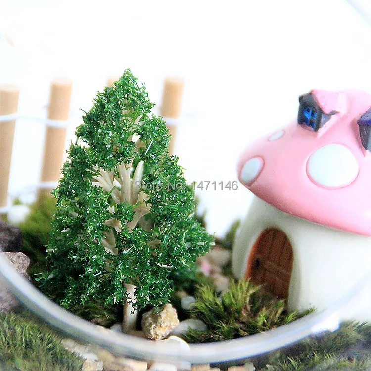 10 шт./diy Материал/мини искусственное дерево (сосна)/искусственное