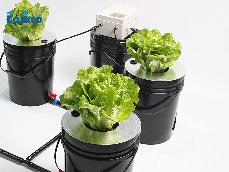 Aeroponics system 5x20L круглое ведро. Cloner ведро