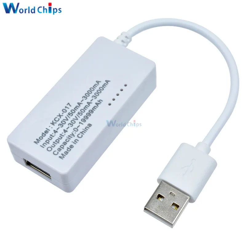 USB детектор с ЖК дисплеем вольтметр амперметр для мобильного зарядного