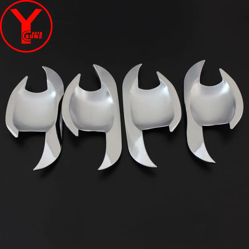 Внешние хромированные детали YCSUNZ защитные накладки для автомобильных дверей из