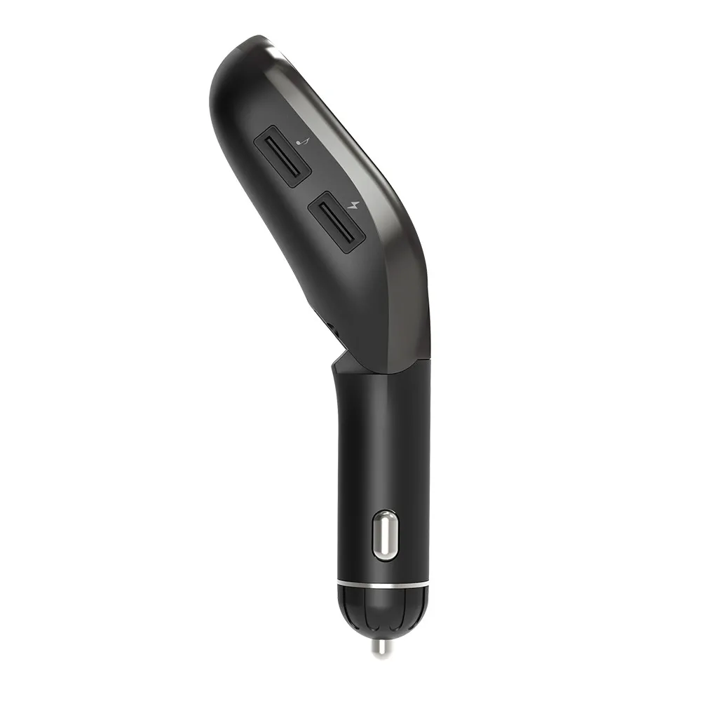 Новый Многофункциональный беспроводной Bluetooth fm передатчик ЖК дисплей mp3 плеер USB