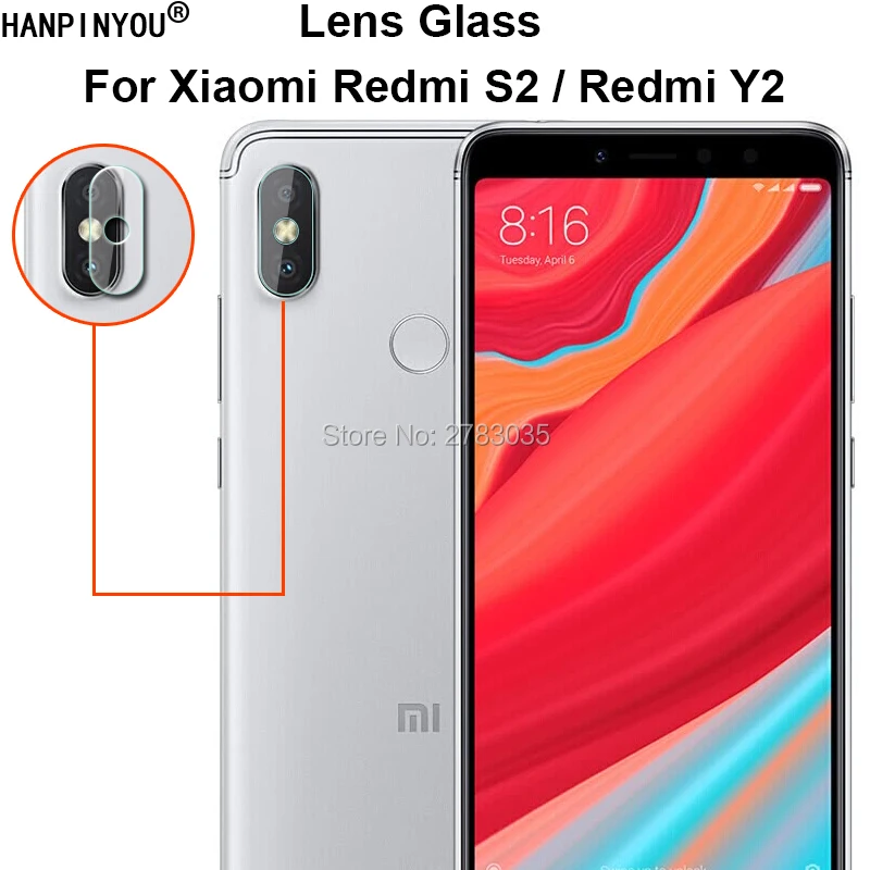 For Xiaomi Redmi S2 / Y2 5.99&quot Clear Ultra Slim Back Camera Lens Protector Rear Cover Tempered Glass Film | Мобильные телефоны