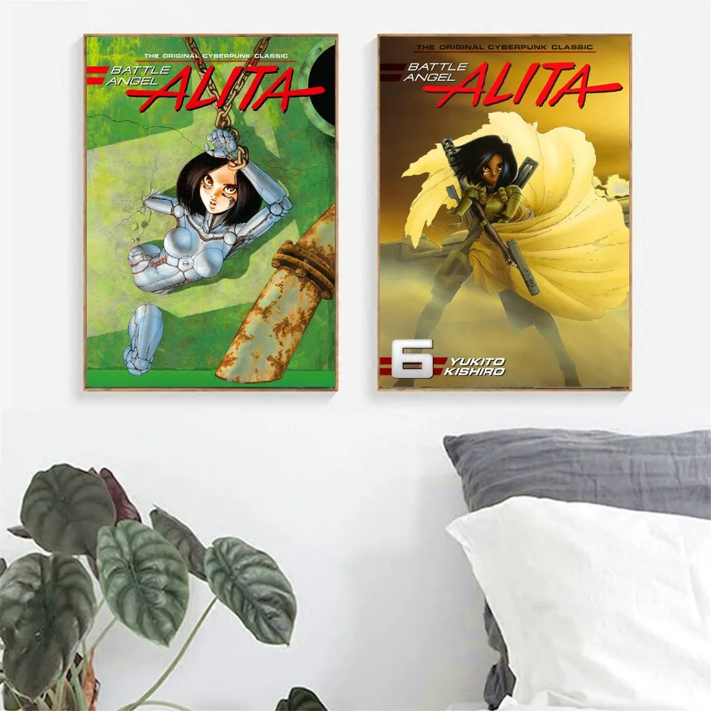 Слайд-Battle Angel Alita Deluxe Плакаты и художественная печать на холсте декоративные
