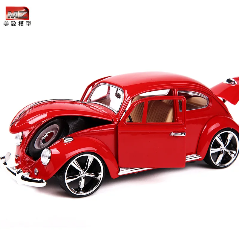MZ 1:18 сплав Ретро Классический Жук модель автомобиля мини автомобиль игрушки