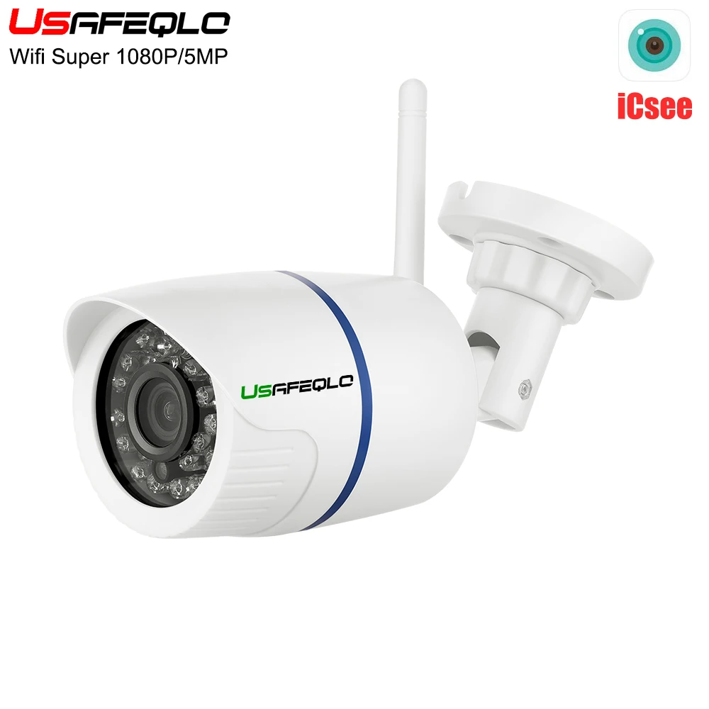 USAFEQLO домашняя IP камера безопасности Wi-Fi 5MP супер звезда 2MP Беспроводная сетевая CCTV