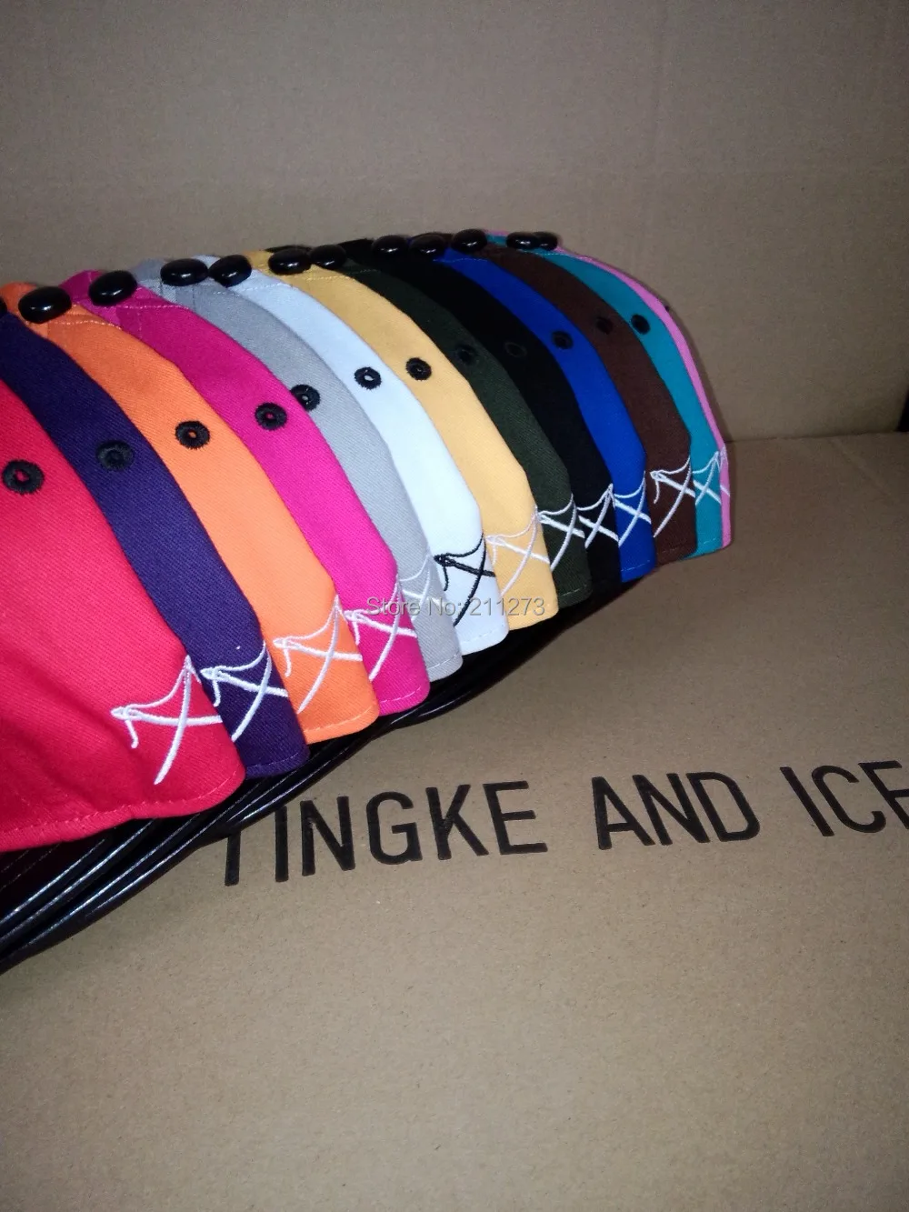 Розничная, гибридный Snapback шляпа, Orange, близнецы,, 3d вышивка, хлопок, квадратный краев, наивысшего качества класс