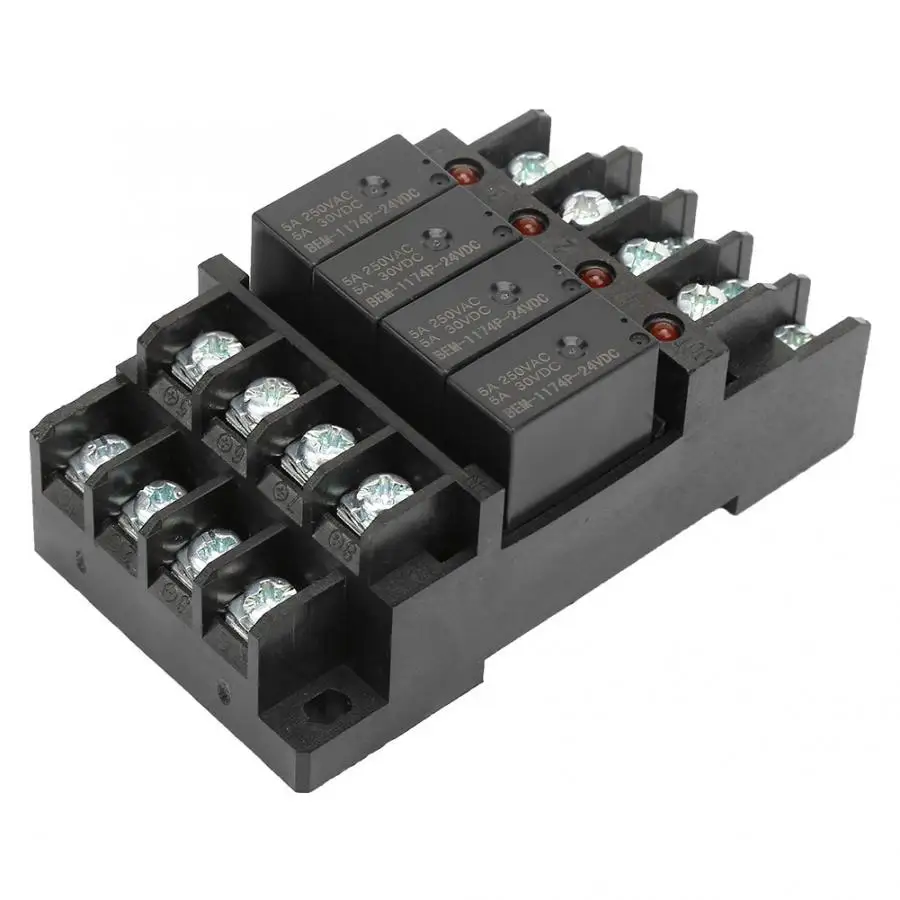 250VAC/30VDC 5A клеммный блок релейный модуль для автоматического управления реле