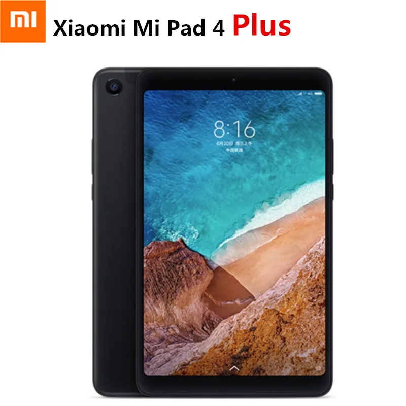 Xiaomi mi Pad 4 Plus 4G Phablet 10 1 ''mi UI 9 0 Qualcomm Snapdragon 660 64 Гб/12 Гб распознавание лица 13 МП