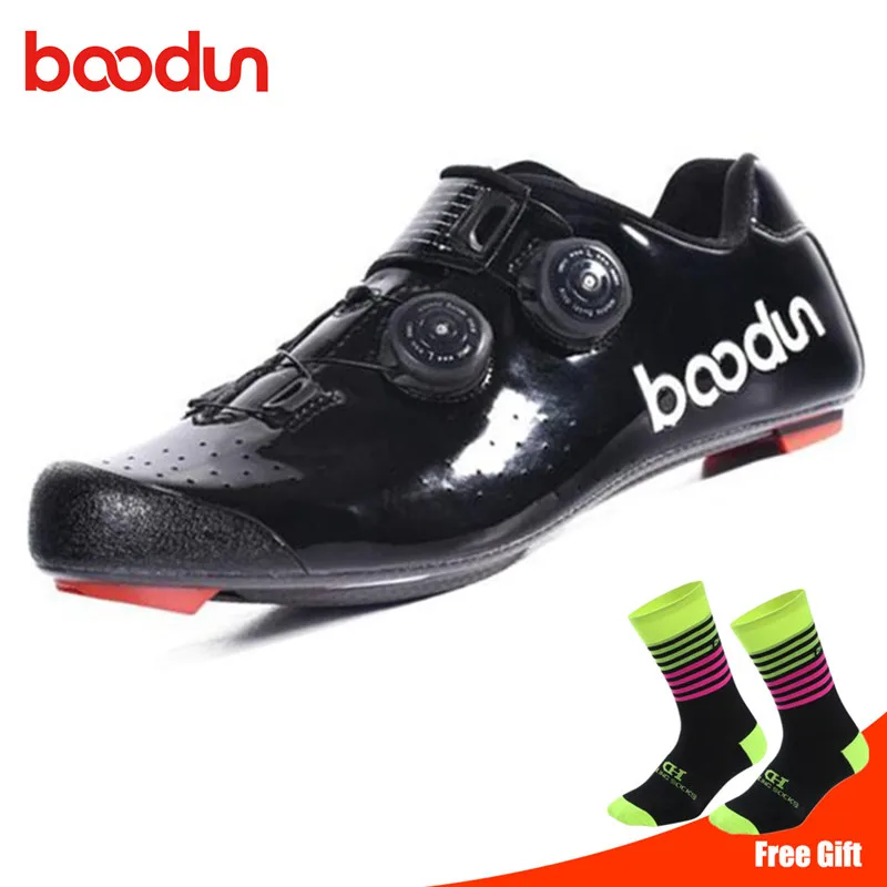 add socks Кроссовки для езды на велосипеде, обувь для езды на велосипеде, мужские кроссовки из углеродного волокна, мужские самозакрывающиеся дышащие велосипедные кроссовки Sapatilha Ciclismo - Цвет: add socks