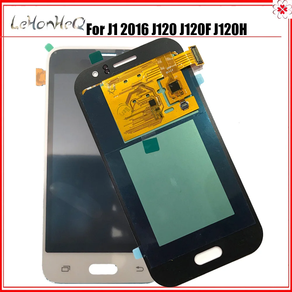 Новый супер AMOLED ЖК дисплей для Samsung Galaxy J1 2016 J120 J120F J120H J120T с сенсорным экраном