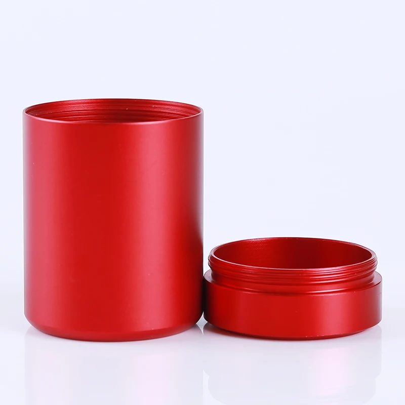 Фото Alloy Travel Portable Seal Tea Box Cans Portable Multi-color Mini Tea Caddy Kung Fu tea sealed cans Dried fruit collection №5