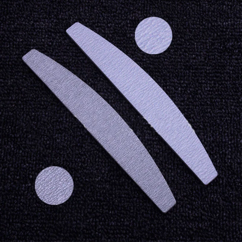 Четыре лилии 4 шт./лот для дизайна ногтей шлифовальная пилка с C изогнутой