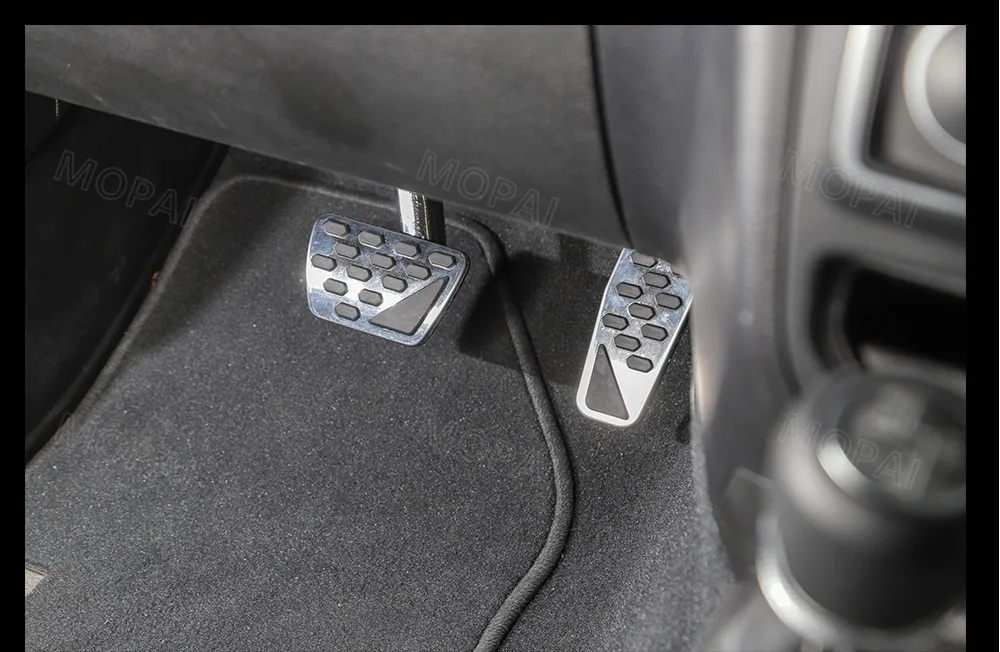 MOPAI автомобильные педали для Jeep Wrangler JL+ Автомобильный акселератор, ножная Тормозная Пластина, комплект педалей для Jeep Wrangler, автомобильные аксессуары