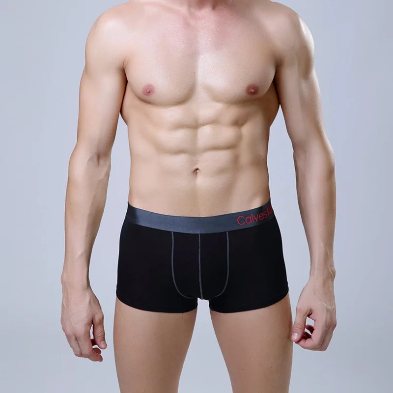 CalvesKelson Brand Mens Boxers Modal Sexy Men Underwear Mens Underpants Male Panties Shorts U Convex Pouch For Gay HPCY-004