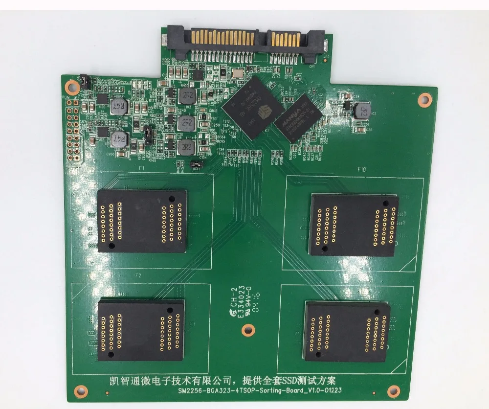 SSD NAND flash SM2256K контроллер тестовое решение для BGA152 132 100 88 LGA60 TSOP48 96 флэш память 4 в 1