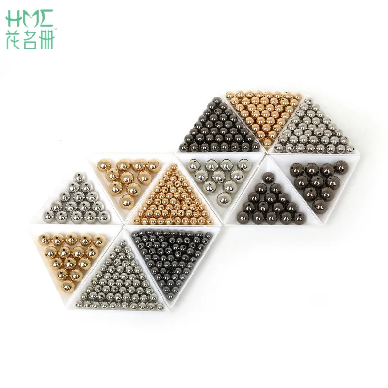 Пластиковые бусины для изготовления ювелирных изделий 4/6/8/10/12 мм | Украшения и