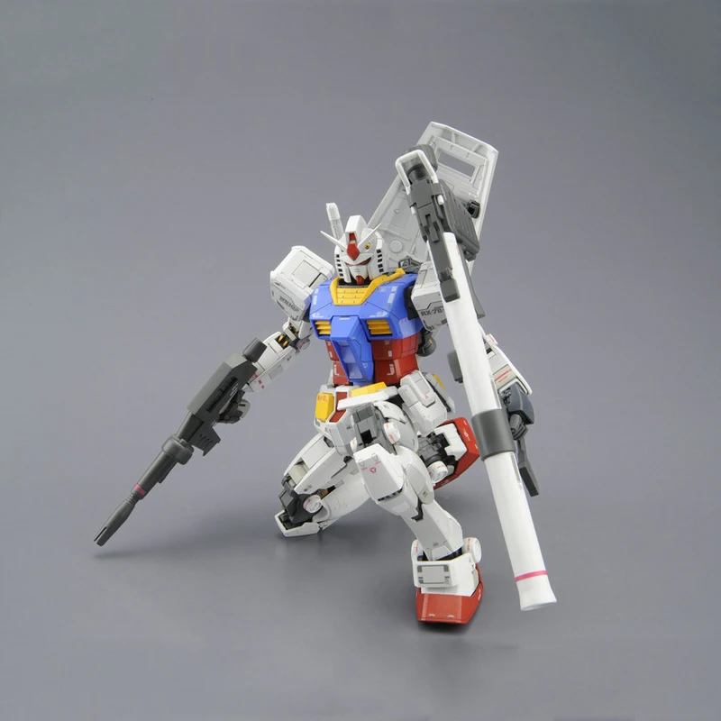 BANDAI MG 1/100 готовый плеер один RX-78-2 эффект Гандам фигурка модификация модели