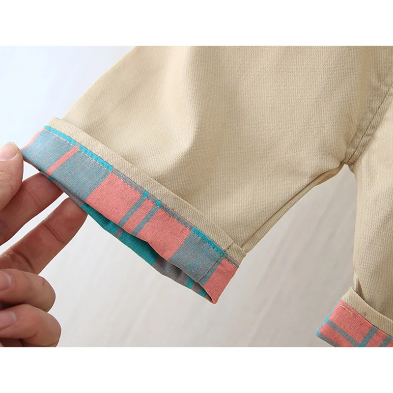 2019 комплект одежды для маленьких мальчиков летняя одежда рубашка с цветными