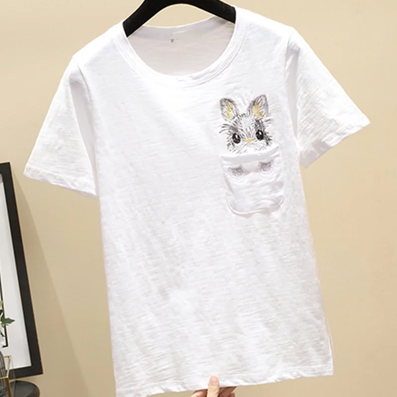 Женская одежда 2019 Harajuku Новая мода повседневные летние хлопковые топы пуловер с