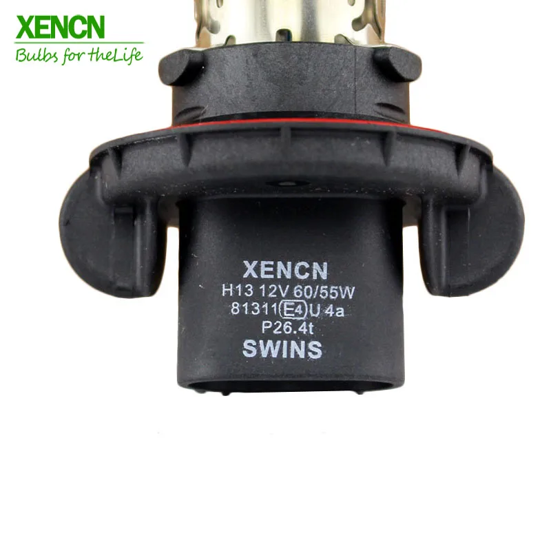 XENCN H13 12V 60/55W 3200 к прозрачные серии оригинальная автомобильная фара галогенная лампы Длительный срок службы Стандартный исходной линии лампы 2 шт