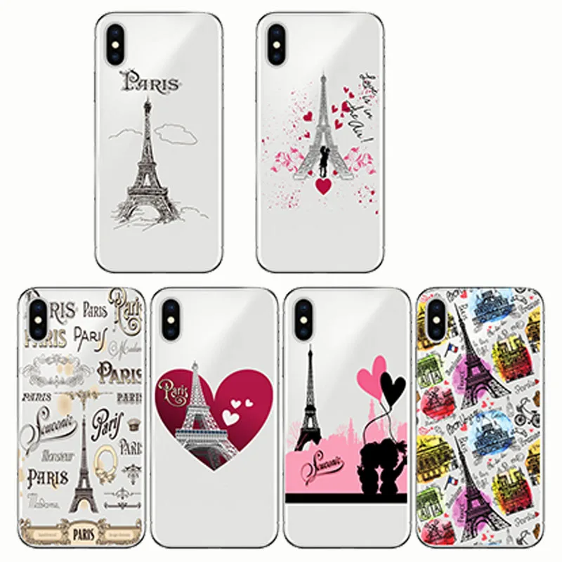 Чехол с Эйфелевой башней Love Paris для iPhone 7 Plus 8 6s X 5S XS MAX 6S XR 5 SE 6|Чехлы-накладки| |