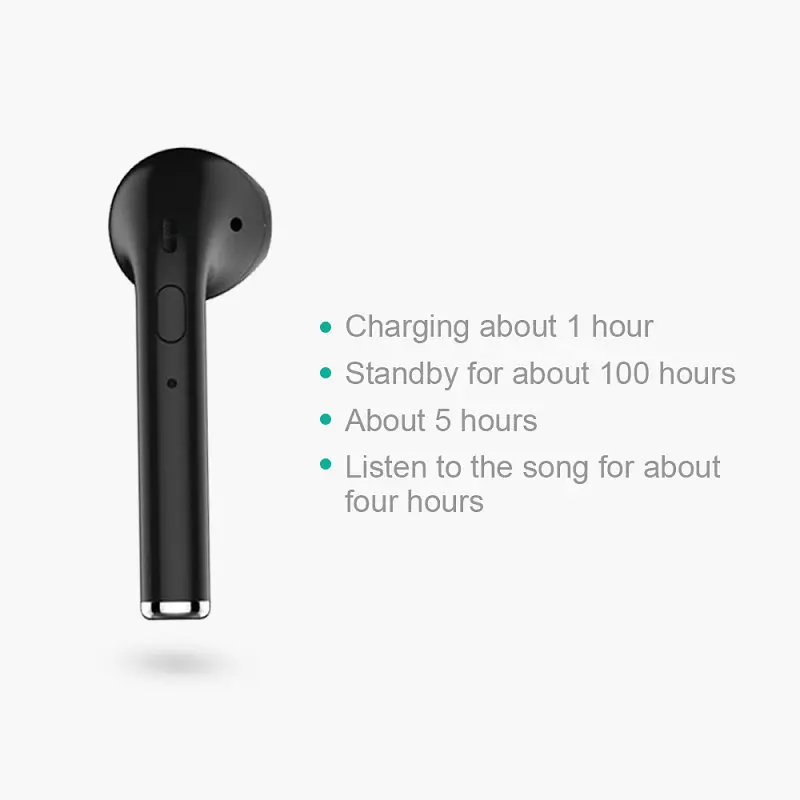 Ekslen V2 Mini Bluetooth 4 1 наушники-вкладыши беспроводная гарнитура с микрофоном для