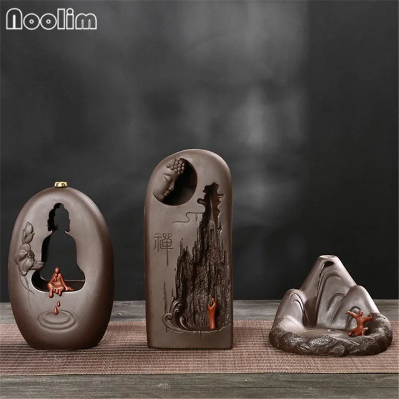 Подставка для благовоний в виде водопада с 20 бесплатными конусами|Благовония и