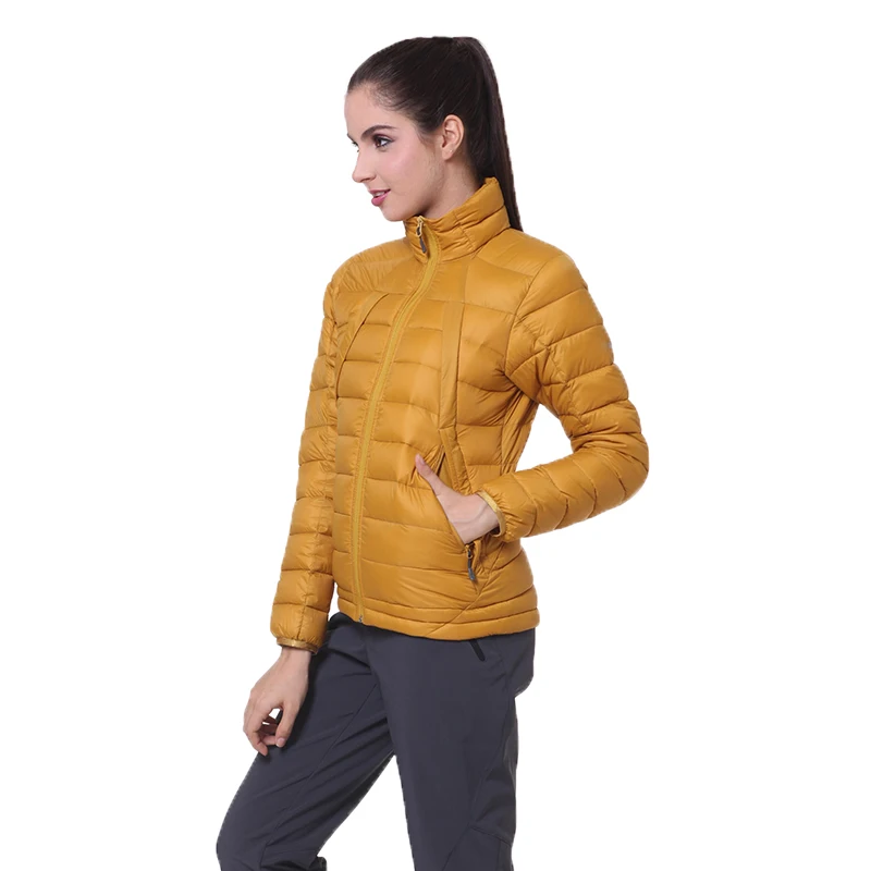 2020 Горячая Распродажа Пуховик Женский Зима Осень Пуховая Куртка 90% Белая Утка Пух