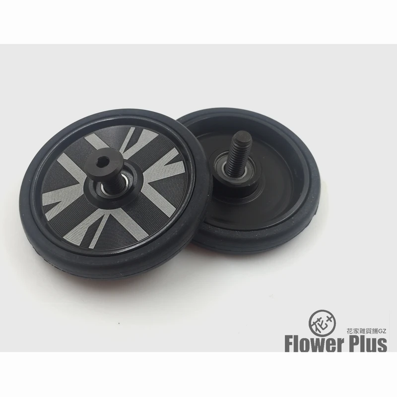 2 шт+ 2 титановый болт складной велосипед easywheel закрытый для brompton birdy easywheel 45 мм/55 мм легкое колесо 42 г
