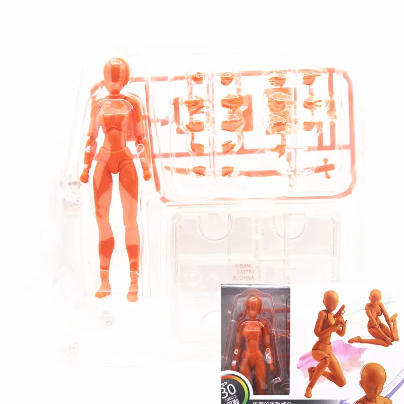 SHE Original OPP SHFiguarts мульти-шарнир подвижное тело Кун/тело Чан тело-кун серый цвет черный ПВХ фигурка Коллекционная модель игрушки - Цвет: SHE Original OPP