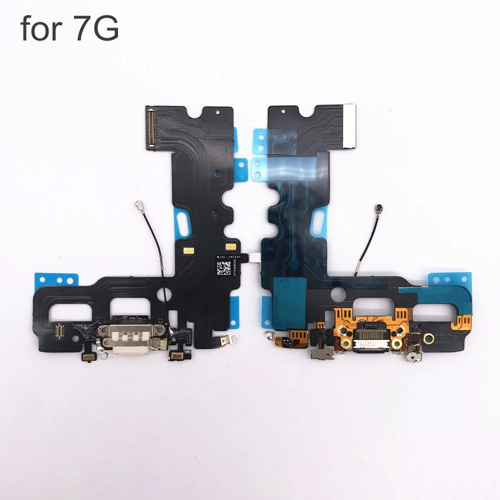 Новый 10 шт. зарядный порт гибкий кабель для iPhone 7 7G 7P USB док разъем наушников аудио