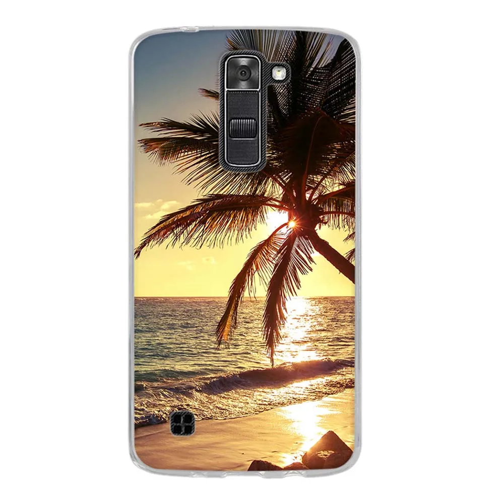 6 Чехол для LG K7 чехол Мягкая силиконовая задняя крышка для LG K7 X210ds X210 ds Tribute 5 LS675 MS330 LG-X210ds M1 LG-K7 5," чехол для телефона чехол s - Цвет: 6