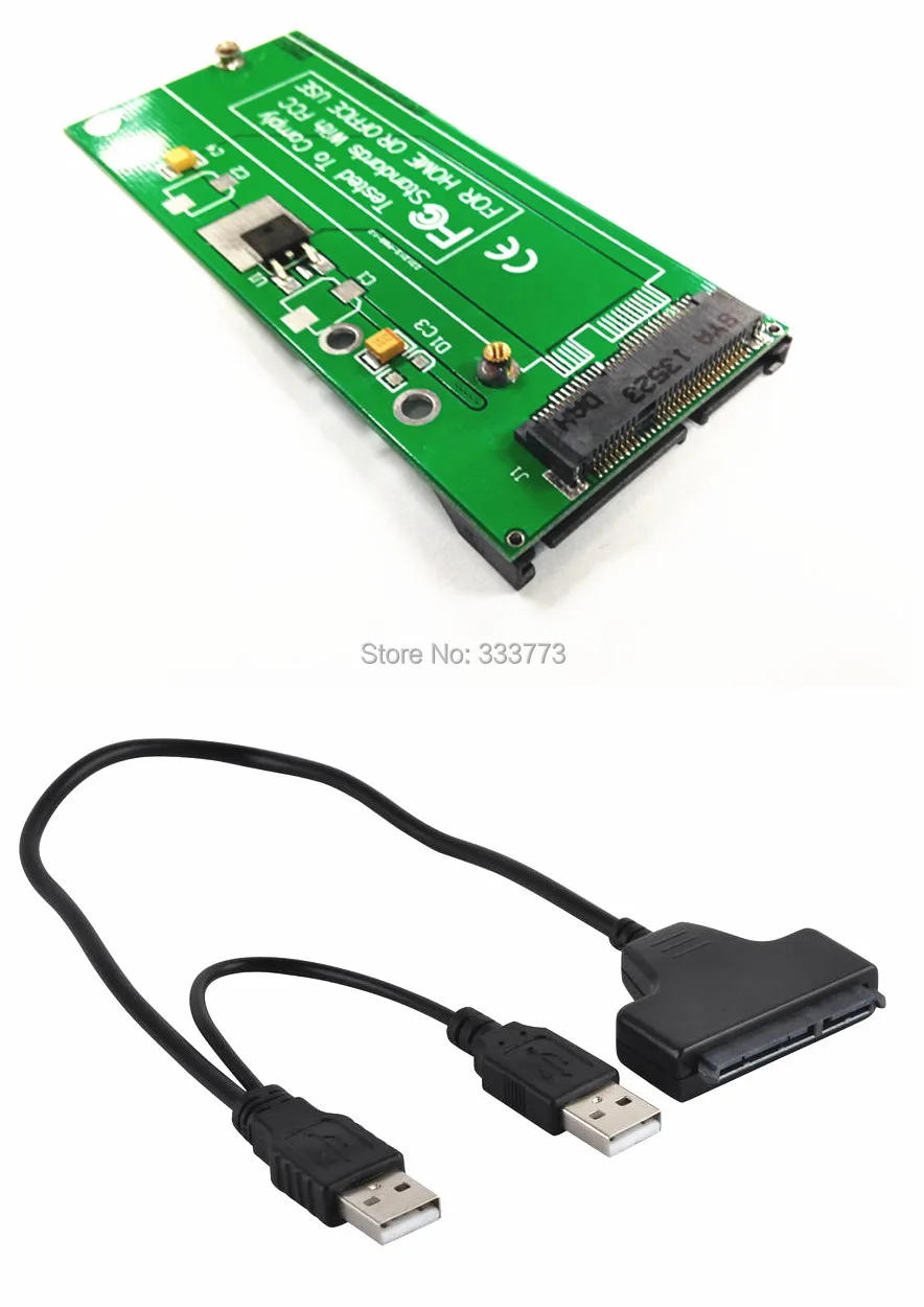 6 + 12pin мини SATA к 22pin адаптер конвертер карты USB кабель sata для Sandisk sasa5jk ASUS UX31 UX21 ADATA XM11