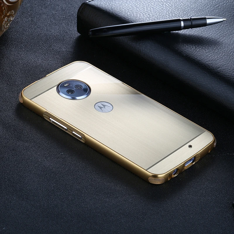Чехол для Motorola Moto G6 PLUS, противоударный металлический алюминиевый каркас, Ультратонкий Пластиковый чехол для Moto X4 Moto G6, чехол