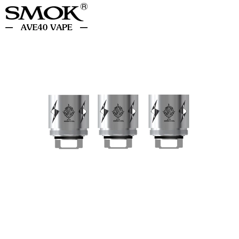 6 шт. SMOK TFV12 бак V12 Q4/T12/T6/T8/X4/сетка/полоса замена катушки ядро для облако король