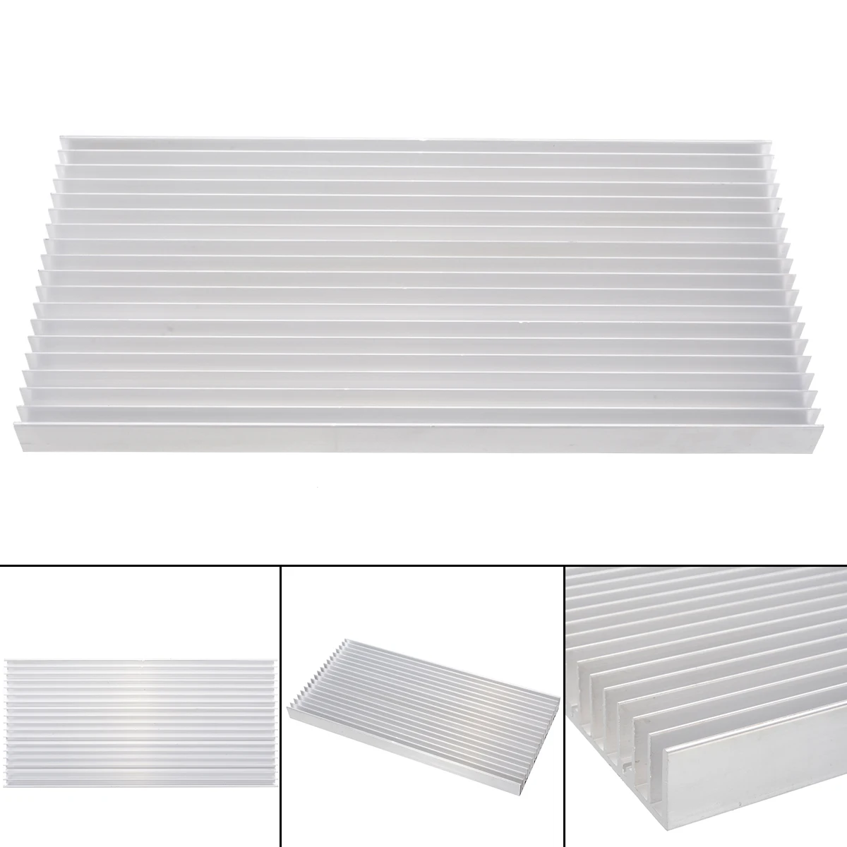 300x140x20 мм DIY алюминиевый радиатор охлаждения радиатора Набор для LED питания IC