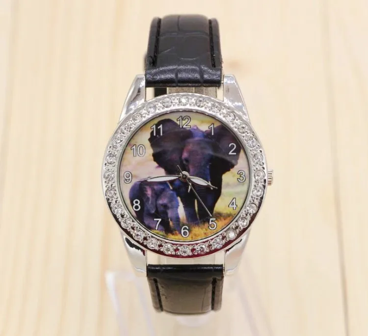 Хит продаж популярный бренд новый черный слон искусственный кварцевый кристалл