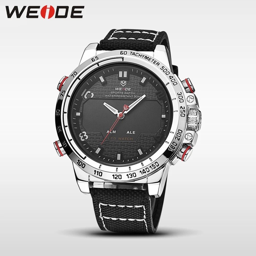 WEIDE, мужские часы,, роскошный бренд, известный бренд, спортивные часы для мужчин, цифровой кварцевый будильник, нейлоновый ремешок, relogio automatico masculin