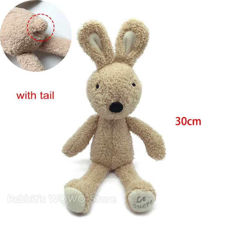 Brown Rabbit 30 см Кукла Одежда для кролика кошка медведь плюшевые игрушки мягкое платье юбка свитер играть домашние Куклы Аксессуары для 1/6 BJD куклы Подарки - Цвет: Brown Rabbit