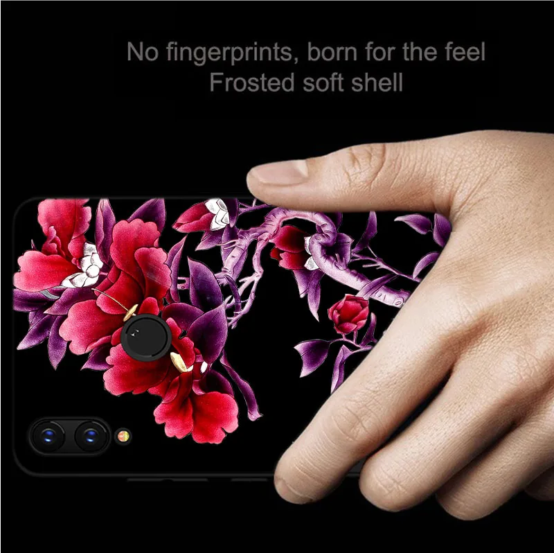 Чехол для huawei p30 pro nova 2i 4 4e mate 20 10 lite Y5 6 7 P smart 2019 черный мягкий силиконовый чехол