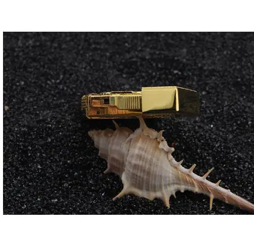 Газовая зажигалка Gold Dragon Классический Надувной пинг звук многоразовый винтажный