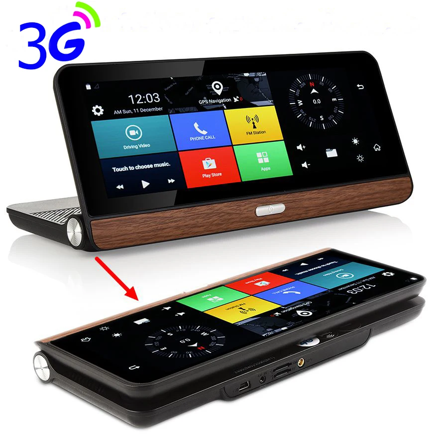 Otstrive 8 дюймов 3G приборная панель GPS WiFi Android 5 0 Buetooth телефонный звонок DVR Full HD 1080P