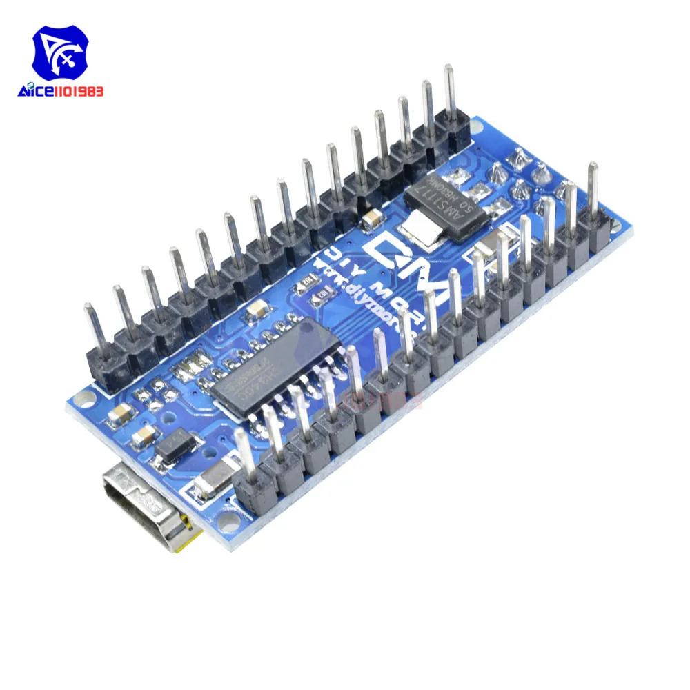Плата драйвера микроконтроллера CH340 CH340G NANO 3 0 Mini USB Atmega328 ATmega328P модуль 5 в 16 м для