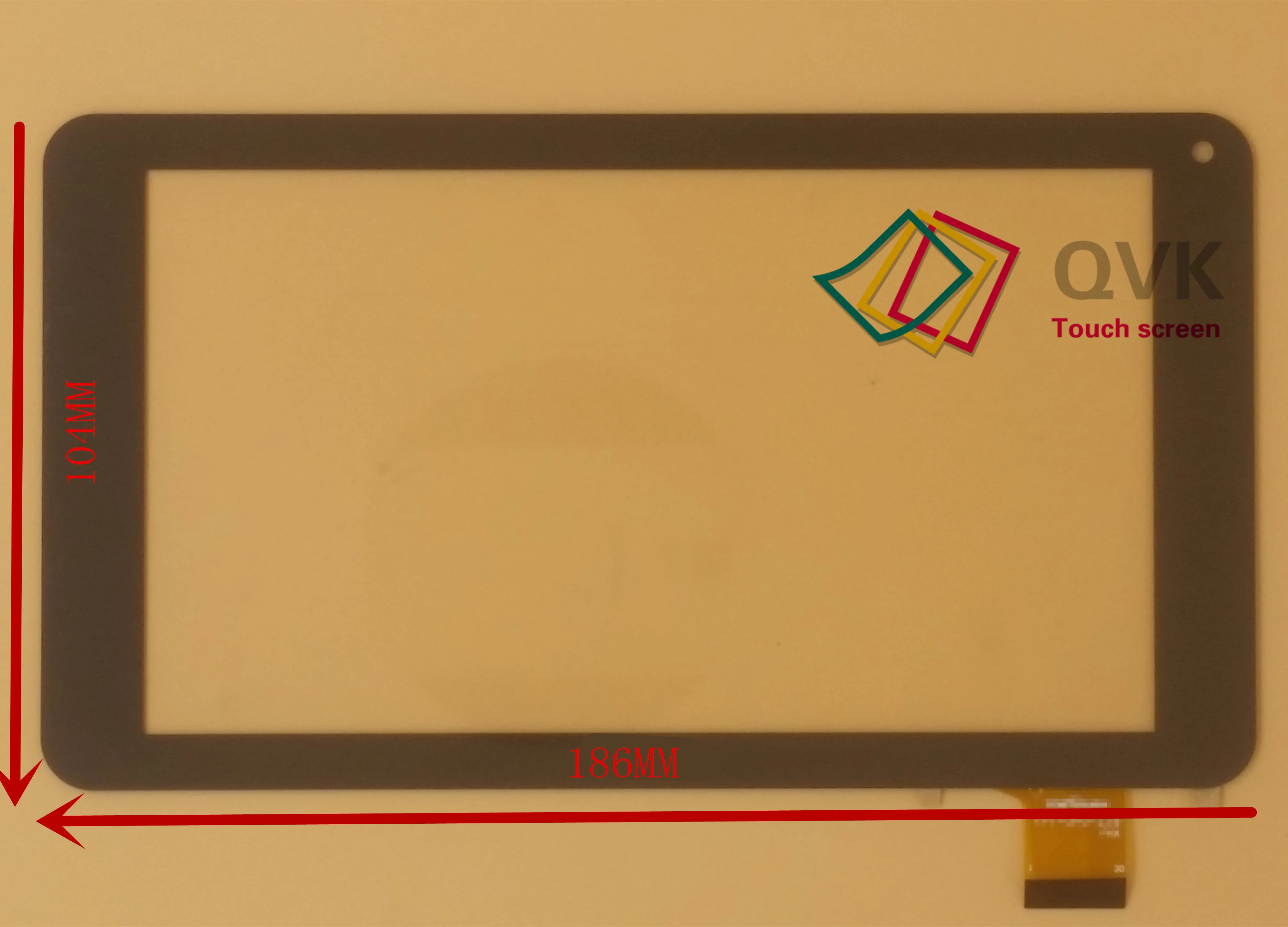 

20pcS 7inch 186X104 MM XN1239V1 MT CTP-197 86V touch screen panel capacitance glass for RK3168 Due Core Cortex-A9 tablet pc
