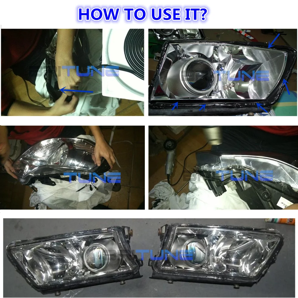 Герметик для фар Britune резиновое уплотнение модифицированные детали тюнинга